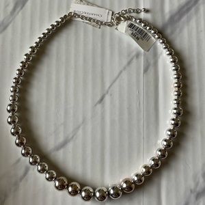 Charter Club Silver Pearl Necklace Gentle Used
